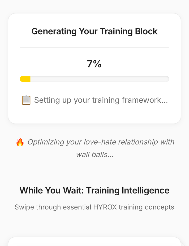 Block generation interface